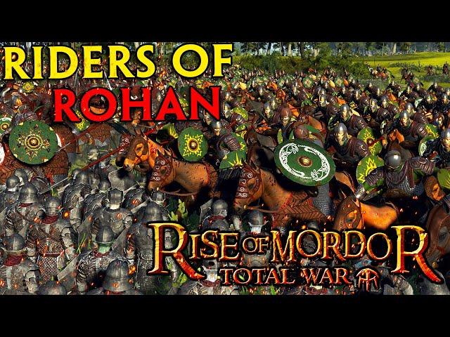 The Riders Of Rohan Have Arrived - NEW FACTION - Total War Rise Of Mordor