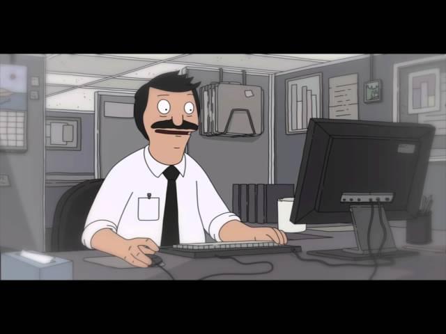 Bob dreams about an office job - Bob's Burgers