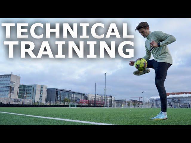 How To Improve Your Technical Ability | Full Pro Level Technical Training Session