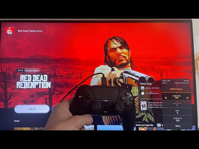 PS5 Red Dead Redemption: How to Enable 60fps Tutorial! (NEW 100% WORKING)