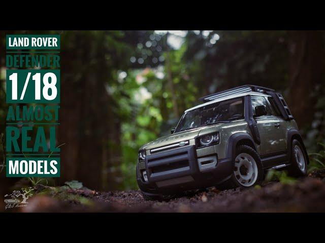 Landrover DEFENDER 90 - 2020 by Almost Real models 1/18 Unboxing and Review