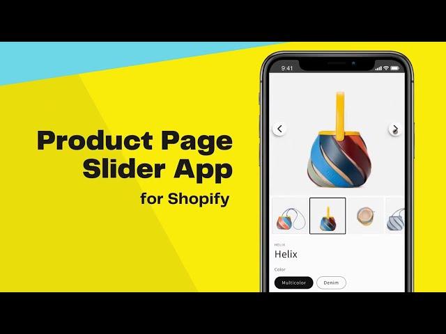 Easy Product Page Slider for your Shopify store