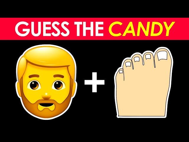  Can You Guess the CANDY by Emoji? 