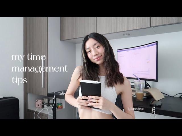 vlog | wfh with me + how i manage my time!