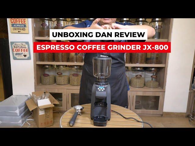 UNBOXING DAN REVIEW ESPRESSO COFFEE GRINDER JX-800