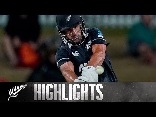 De Grandhomme 58* off 28 in Finale | FULL HIGHLIGHTS | BLACKCAPS v India - 3rd ODI, 2020