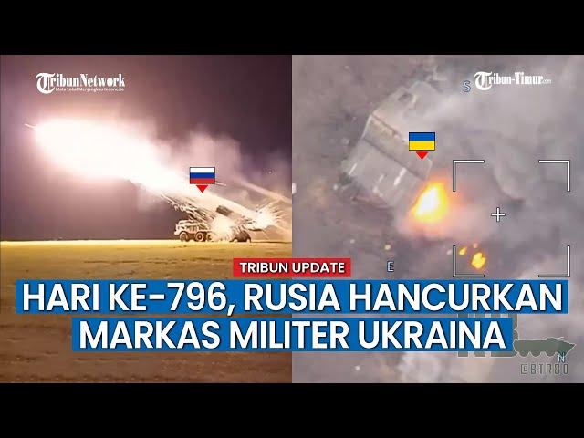 HARI KE-796 PERANG Rusia vs Ukraina, Pasukan Vostok Rusia Serang Pos Komando Militer Ukraina