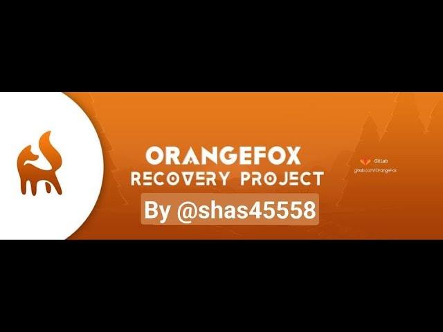 How to Install Redmi 9/Prime Orange Fox Recovery Android 11/12