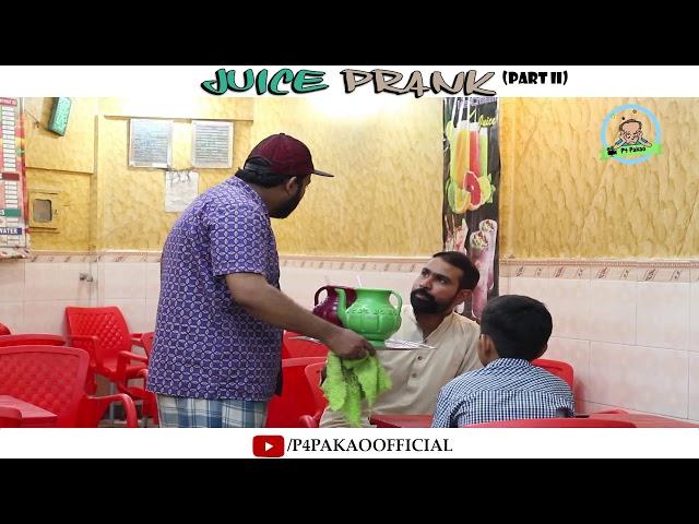 | Juice Prank Part 2 | By Nadir Ali & Asim Sanata In | P4 Pakao | 2018