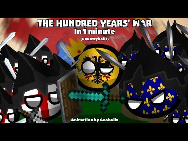 The Hundred Years' War in 1 minute