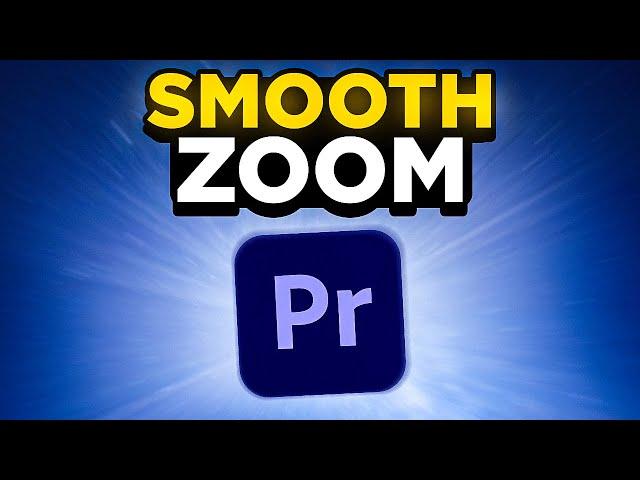 How TO MAKE A SMOOTH ZOOM in Animation | Adobe Premiere Pro tutorial