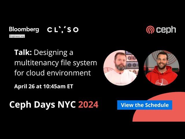 Designing a Multitenancy File System for Cloud Environment | Ceph Days NYC 2024