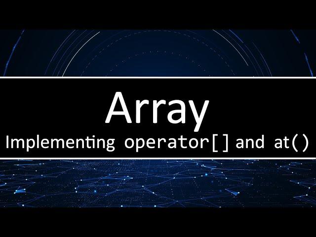 C++ Array - How the array-index operator is implemented