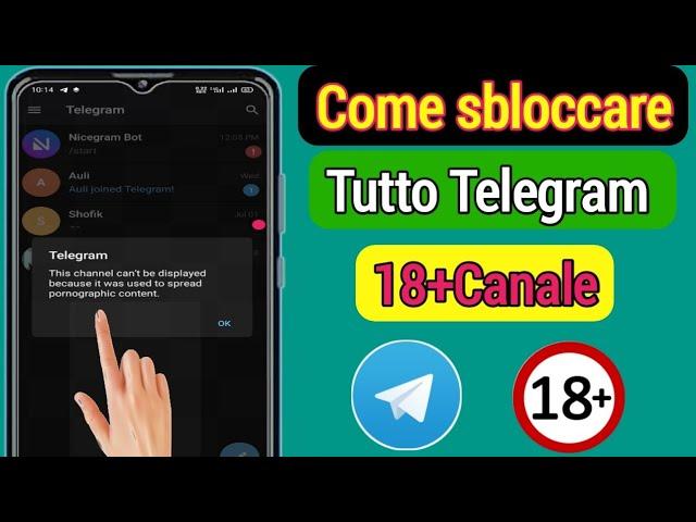 RISOLTO "Questo canale non può essere visualizzato" su Telegram (Android e iOS)