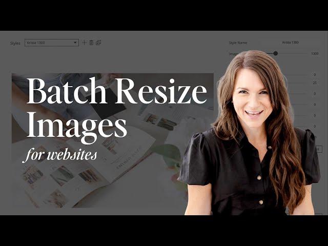 How to Batch Resize Images for Websites (without losing quality)