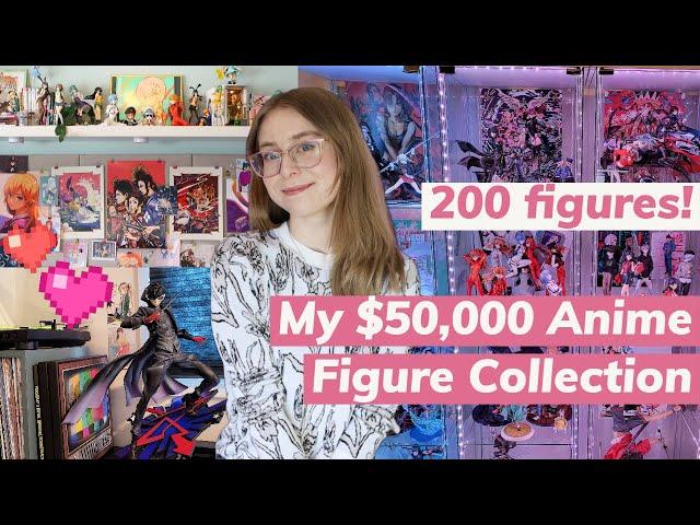 THE TIME HAS COME! My Massive Anime Figure Collection and Room Tour! // Over 200 Figures!