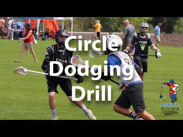 Circle Dodging Drill | Lacrosse | POWLAX