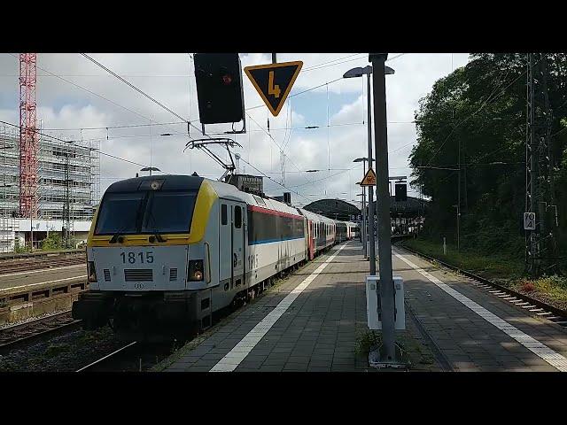 Aachen Hbf mit Eurostar (Thalys), ICE 3 neo und RRX