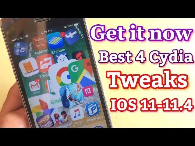 Best 4 Cydia Tweaks Should Have for iOS 11–11.4