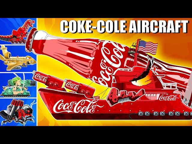 Coke Cole Aircraft vs Tank Game | Arena Tank Cartoon