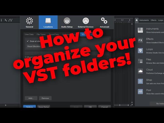 How To Organize Your VST Folder and Where To Put Your Plug-ins