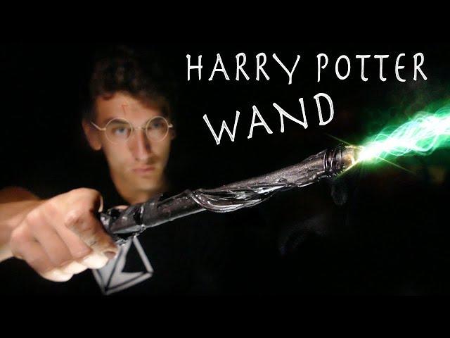 How To Make a Working HARRY POTTER WAND!!! Real Life Spells!