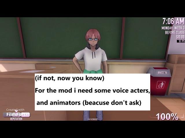 Voice actors/animator needed