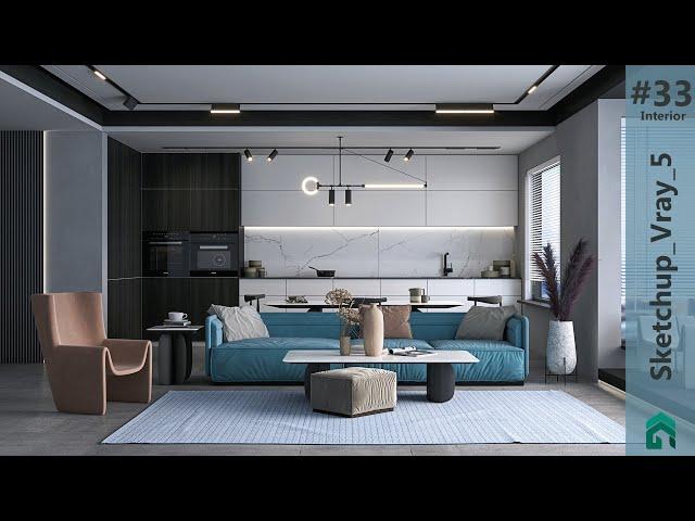 Sketchup Vray 5 Interior #33