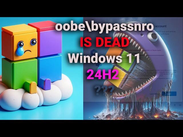 oobe\bypassnro removed from Windows 11 24H2 dead/hidden ?