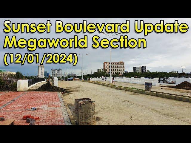 Iloilo City - Sunset Boulevard Update (Megaworld Section - 12/01/2024)