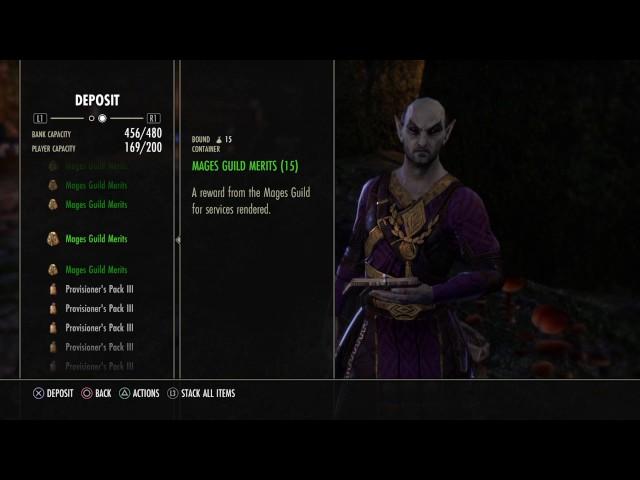 ESO Glitch: bank ui error when locking