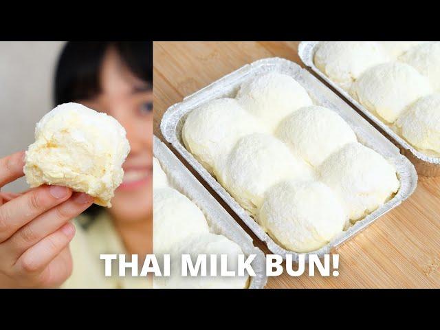 Viral banget! THAI MILK BUN SUPER LEMBUT!