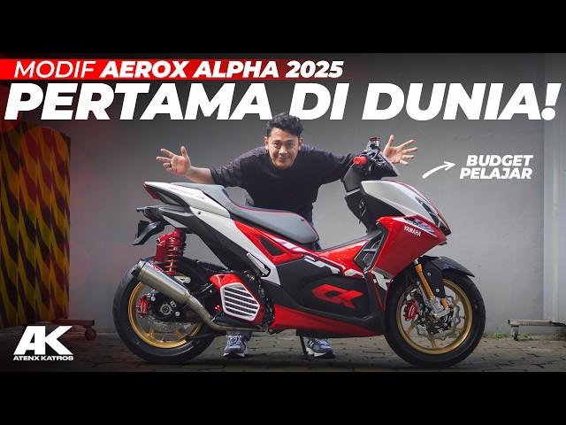 PERTAMA DI DUNIA !! Modifikasi Yamaha Aerox Alpha Budget Pelajar. #AtenxKatros #AeroxAlpha