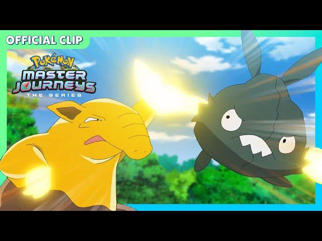 Goh’s Drowzee Battles! | Pokémon Master Journeys: The Series | Official Clip