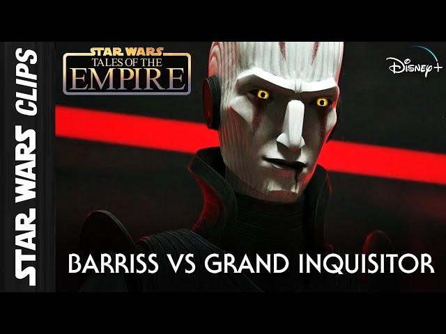 Barriss vs Grand inquisitor  |  Star Wars Clips