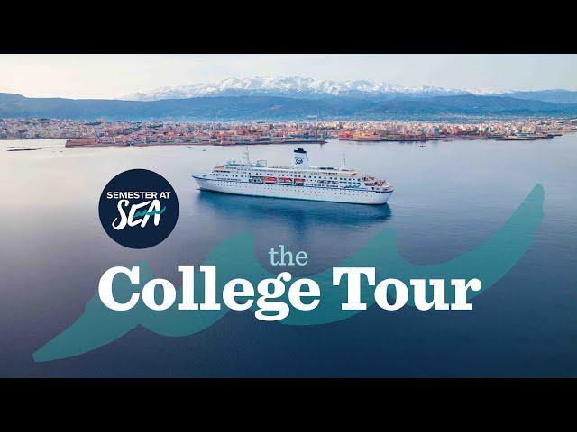 The College Tour on Semester at Sea! Study Abroad Experience of a Lifetime