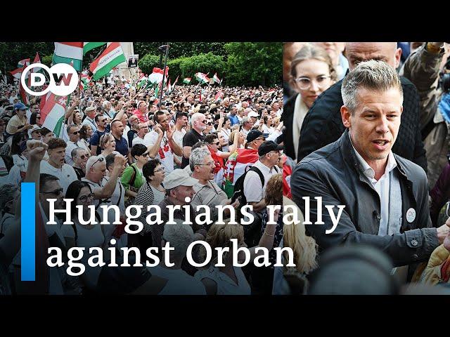 Could this newcomer pose a threat to Viktor Orban's power in Hungary? | DW News