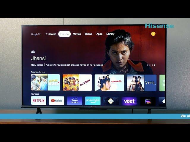 Installing Hisense UHD 4K A6 TV | Step-By-Step Demo