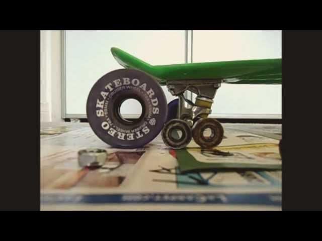 How to remove and Clean Bearing from a Skateboard