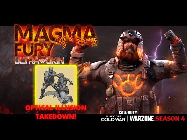 MAGMA FURY ULTRA SKIN BUNDLE! OPTICAL ILLUSION TAKEDOWN! (Call Of Duty: Season 4-Black Ops|Warzone)