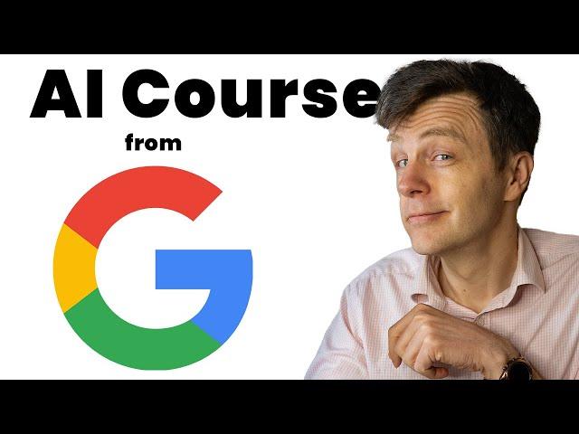 Google just launched a free course on AI. You'll like it