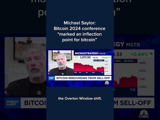 Michael Saylor: Bitcoin 2024 conference 'marked an inflection point for bitcoin'