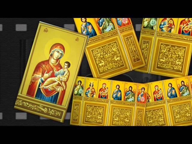 VASILIS BIZBIKIS - Hand painted Greek Orthodox icons