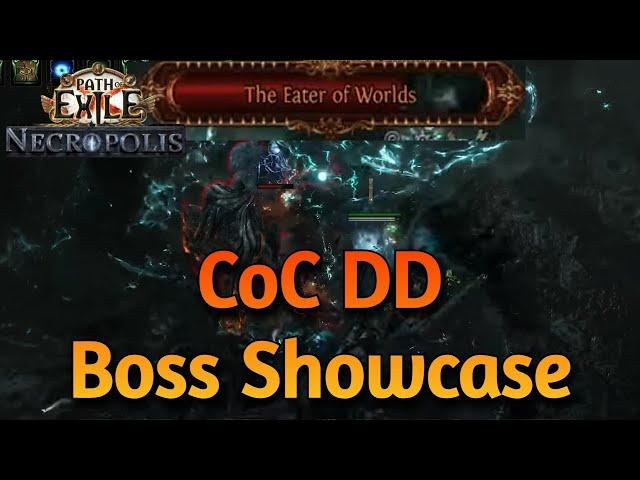 Ruetoo's CoC DD Inquisitor - League Start Boss DPS Showcase With ULTRA BUDGET Gear