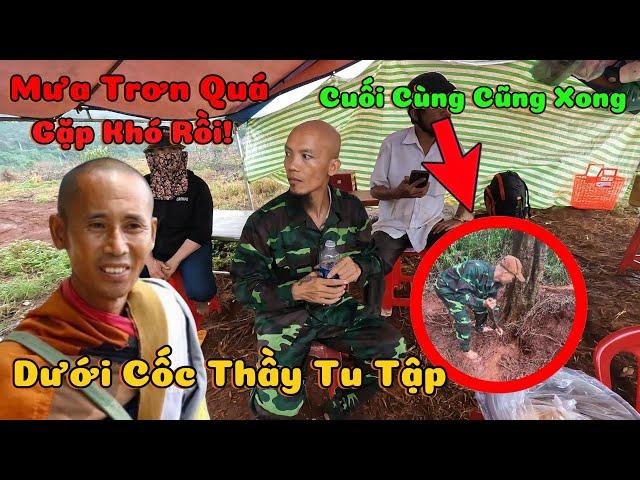 Gặp Khó Khăn Trong Kế Hoạch Làm Đường, Xuống Thăm Và Làm Bồn Cho Cây Bồ Đề Dưới Cốc Thầy Tu Tập