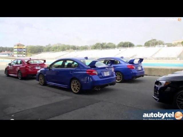 2015 Subaru WRX STI First Drive Review @ Mazda Raceway Laguna Seca