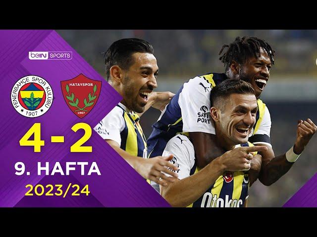 Fenerbahçe (4-2) Atakaş Hatayspor | 9. Hafta - Trendyol Süper Lig 2023/2024