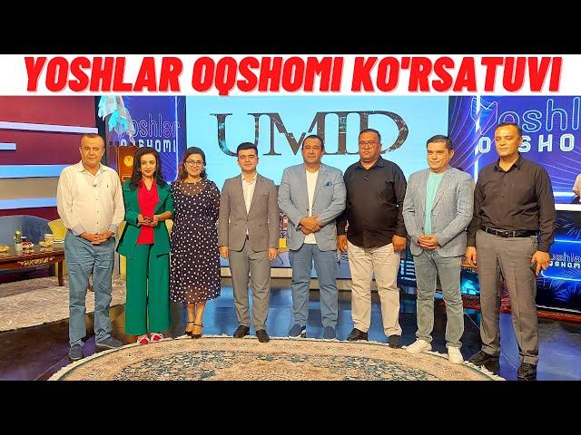 HUSNIDDIN HOJIYEV |YOSHLAR TV | YOSHLAR OQSHOMI | KO'RSATUVI MEHMONI 23.07.2022