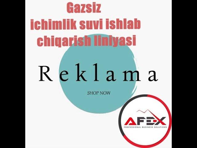 #afex.uz #ОБОРУДОВАНИЕ 19 Litrli filtrlangan gazsiz ichimlik suvi ishlab chiqarish liniyasi