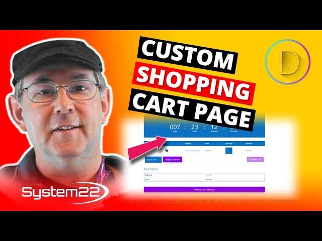 Divi Theme Create A Custom Shopping Cart Page 